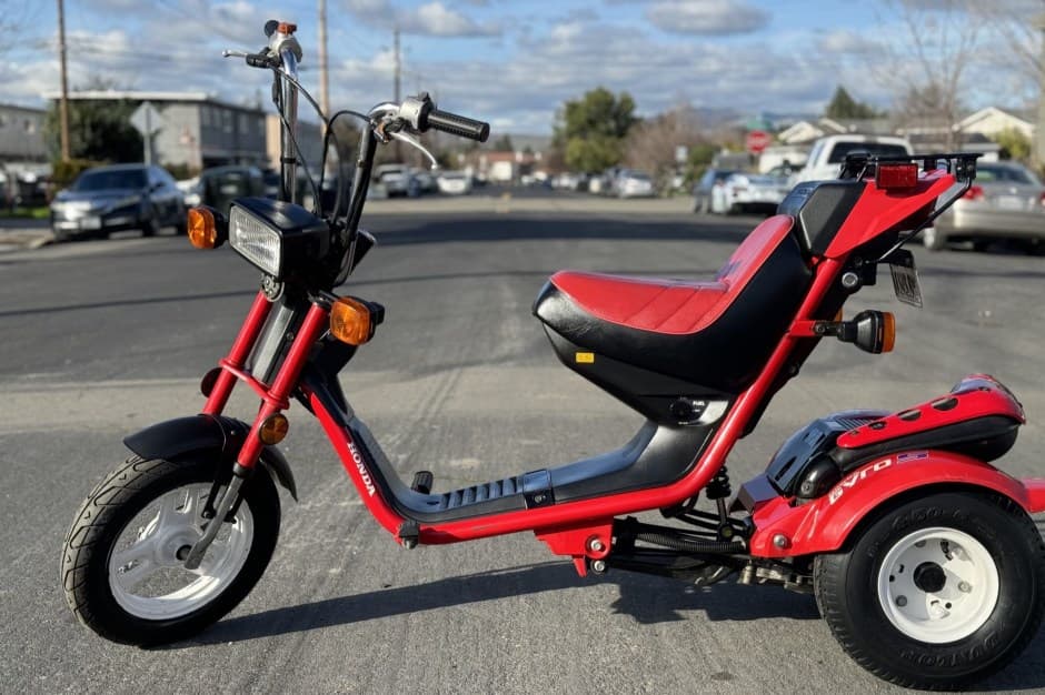 1986 Honda Step-Through Scooter sold for $4,500