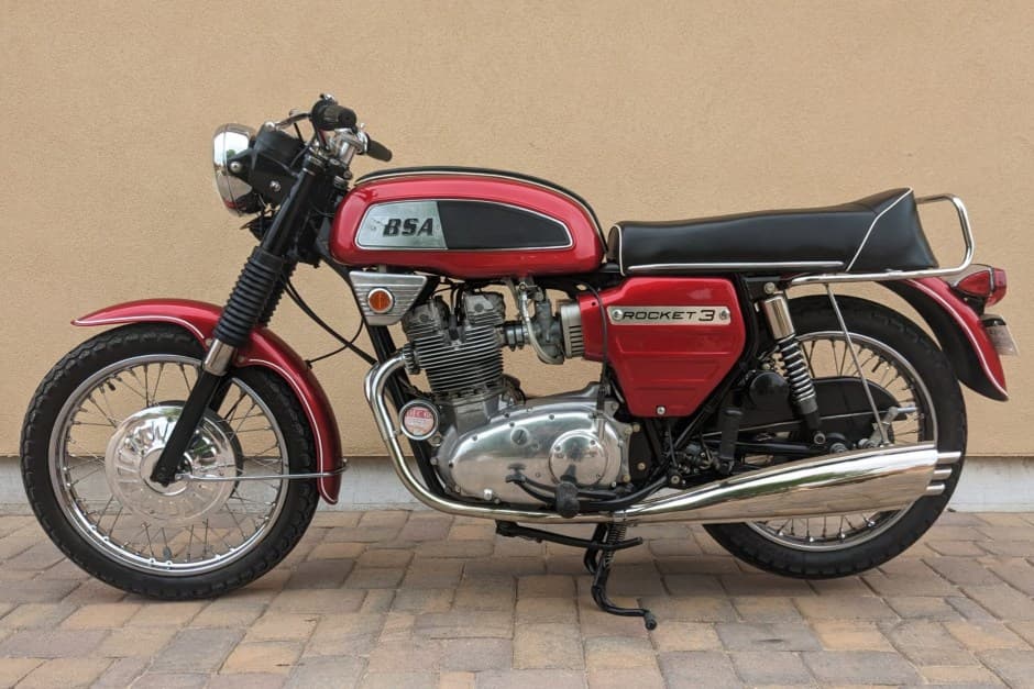 1969 BSA Rocket sold for $8,700