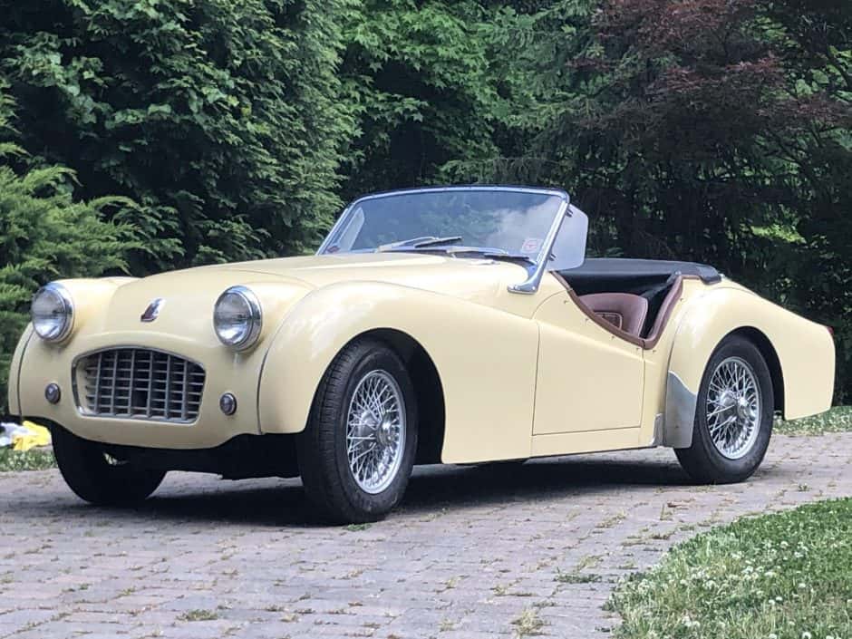 1956 Triumph TR3 sold for $17,000
