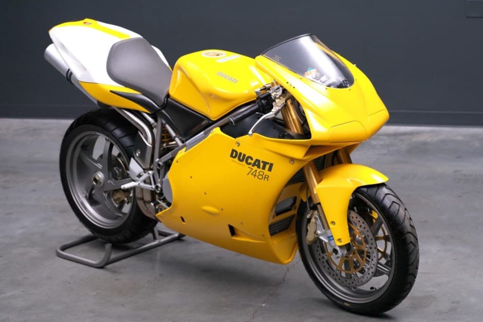 2002 Ducati 748 sold for $29,250