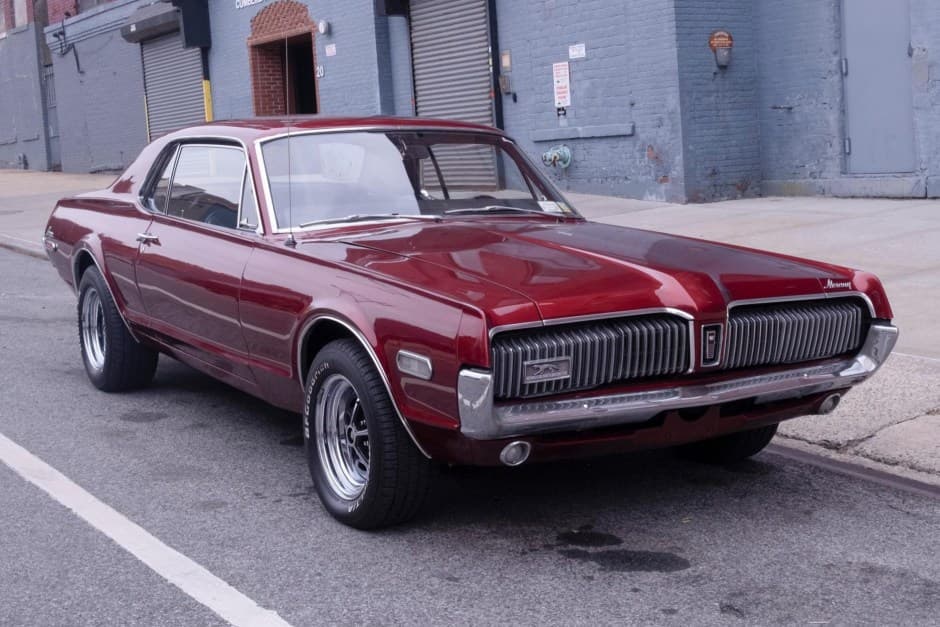 1968 Mercury Cougar sold for $21,500