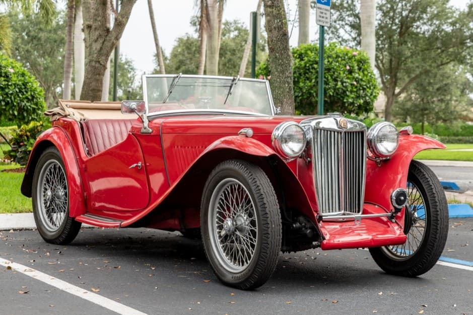 1948 MG TC sold for $20,250