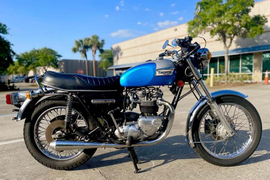 1978 Triumph Bonneville T140 sold for $6,600