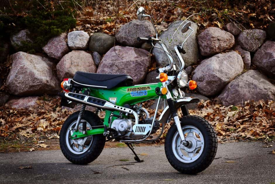 1975 Honda CT70 sold for $4,775