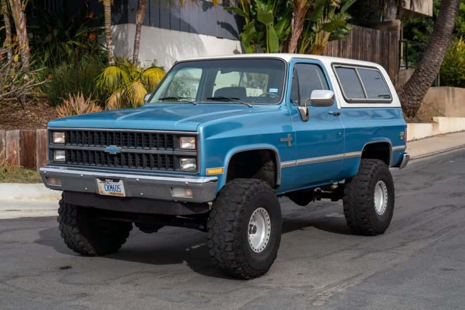 1981 Chevrolet K5 Blazer 1969-1972 sold for $20,777