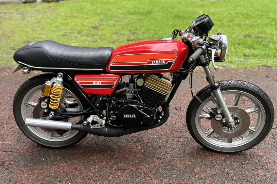 1976 Yamaha RD sold for $4,500