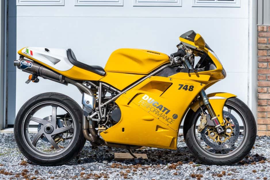 2000 Ducati 748 sold for $8,500