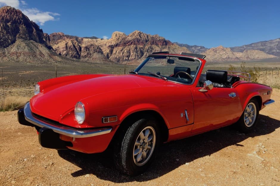 1971 Triumph Spitfire sold for $9,200