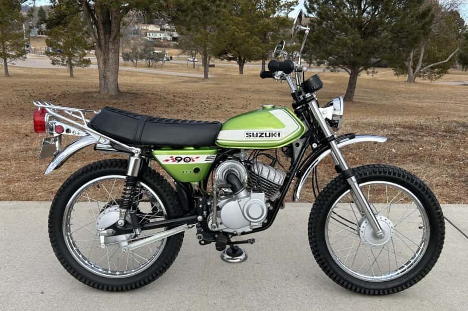 1972 Suzuki Motorcycles sold for $5,600