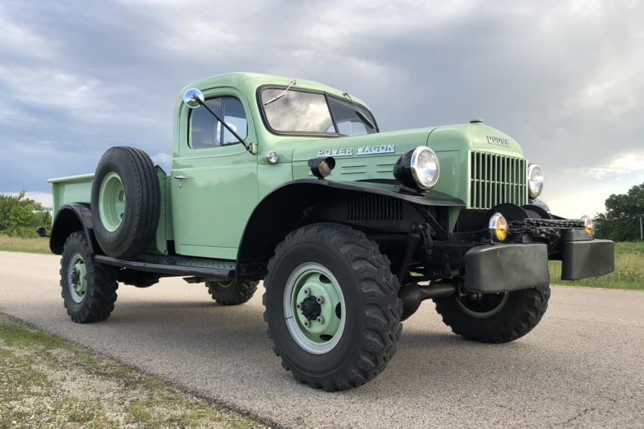 1952 Dodge Power Wagon sold for $31,500