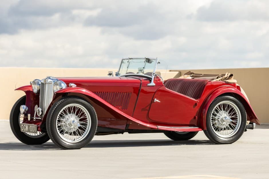 1948 MG TC sold for $36,000