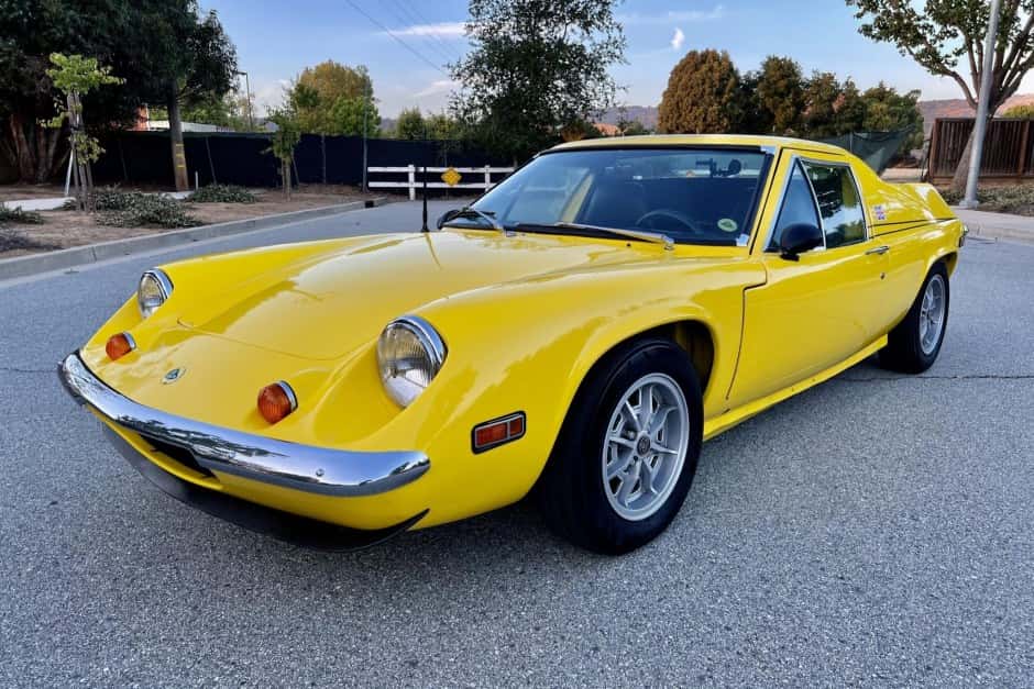 1972 Lotus Europa sold for $26,000