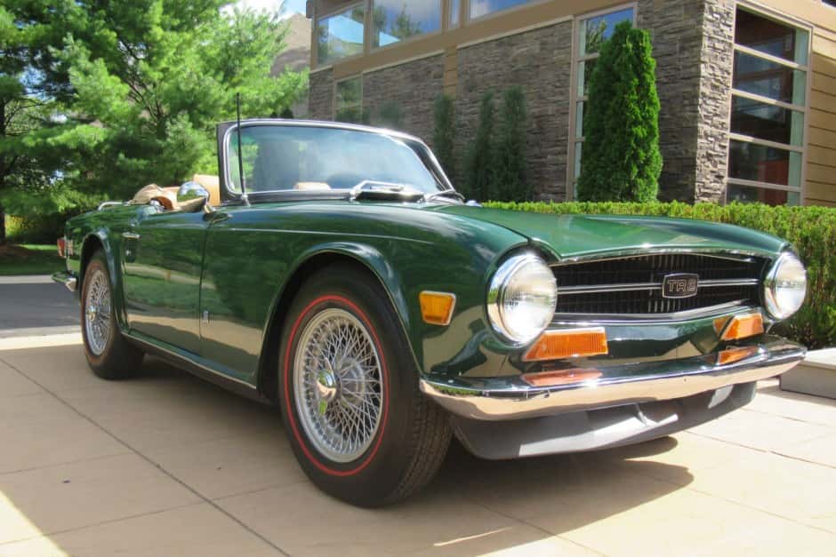 1972 Triumph TR6 sold for $18,800