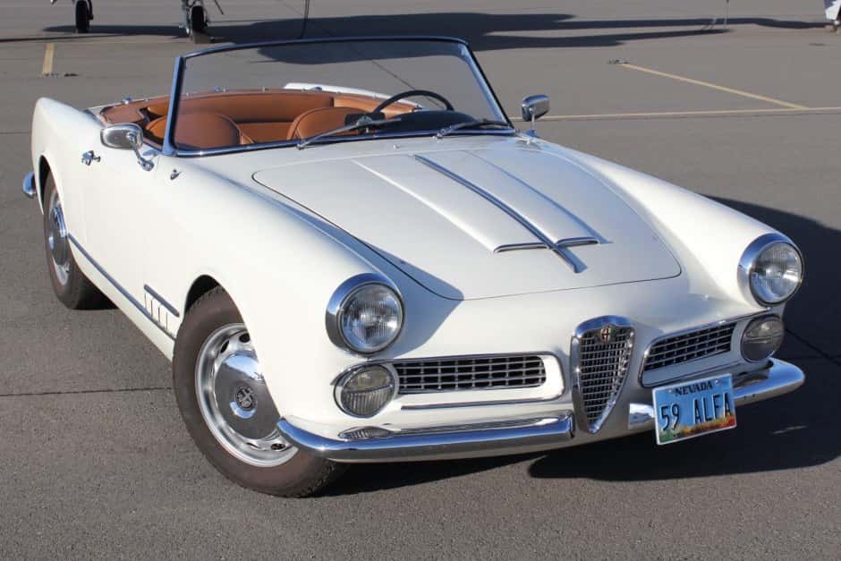 1959 Alfa Romeo 102-Series 2000 sold for $108,000