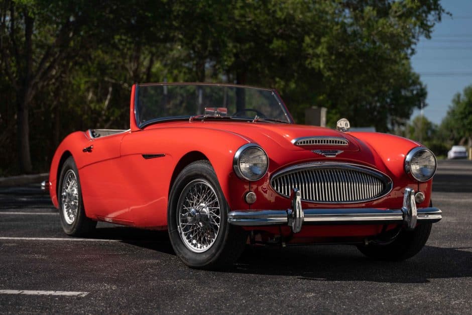 1962 Austin-Healey 3000 sold for $45,500