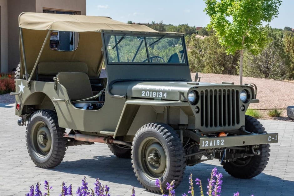1942 Willys MB sold for $38,500
