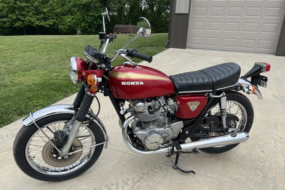 1970 Honda CB450, CL450, & CB500 Twin sold for $4,957