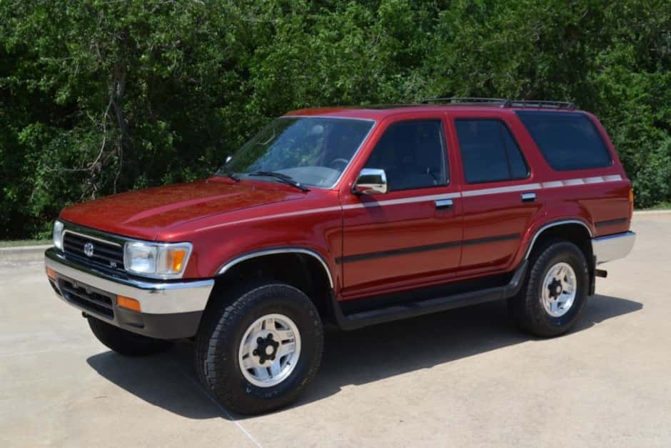 1992 Toyota 4Runner (N120) sold for $15,500