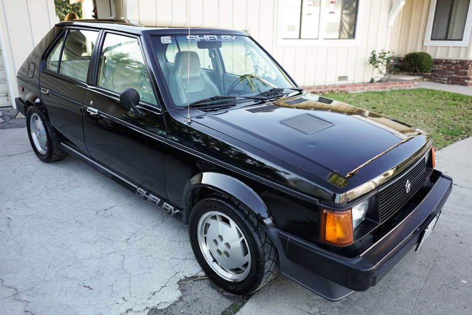 1986 Dodge Shelby sold for $10,522