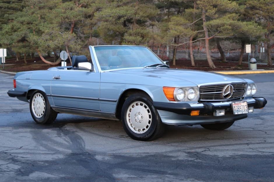 1986 Mercedes-Benz R107 SL sold for $13,750