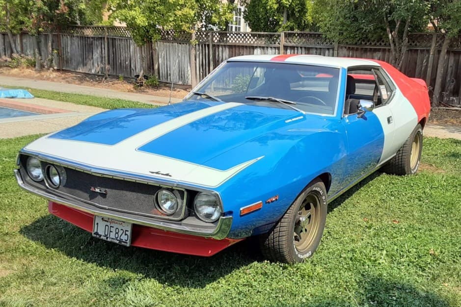 1972 AMC Javelin sold for $13,750