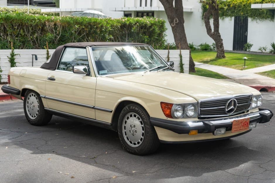 1988 Mercedes-Benz R107 SL sold for $18,000