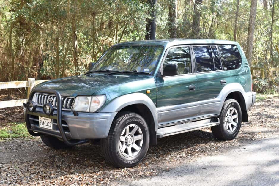 1997 Toyota Land Cruiser Prado 90-Series sold for $15,097