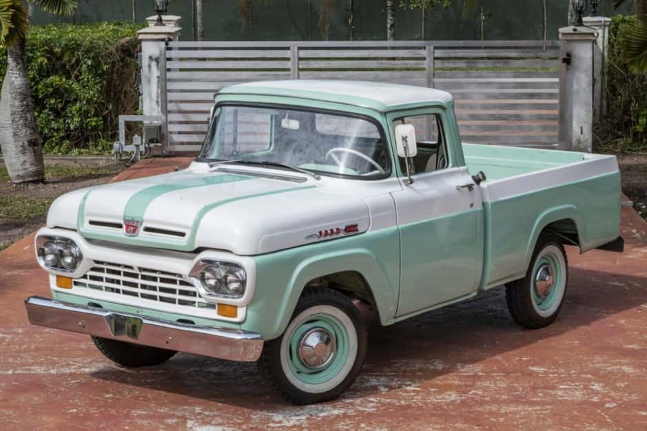 1960 Ford F-Series 1957-1960 sold for $14,000
