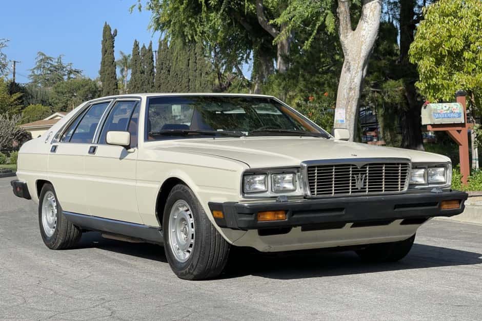 1984 Maserati Quattroporte sold for $5,100
