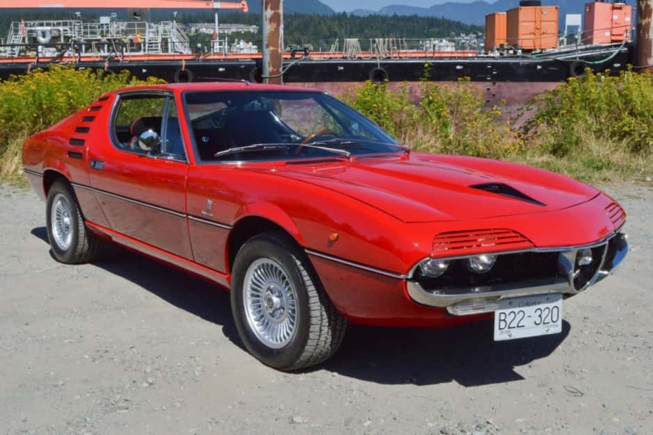 1974 Alfa Romeo Montreal sold for $72,000