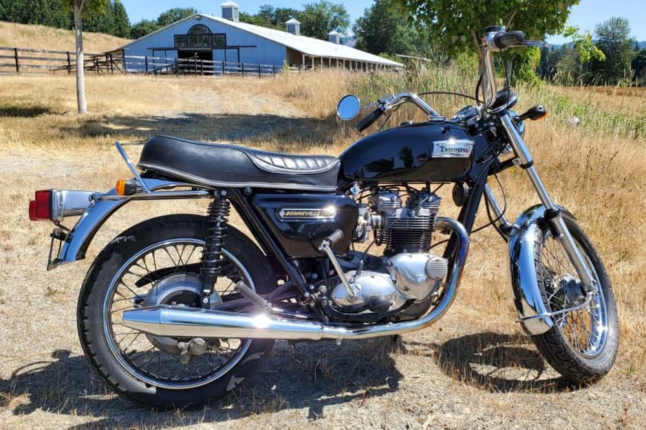 1978 Triumph Bonneville T140 sold for $5,000
