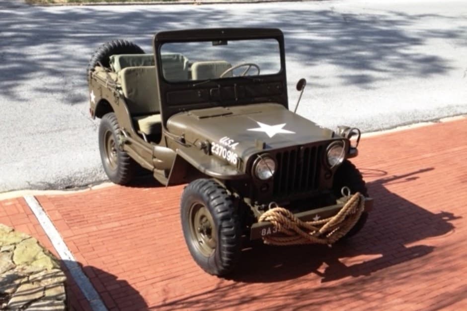 1950 Willys M38 sold for $22,000