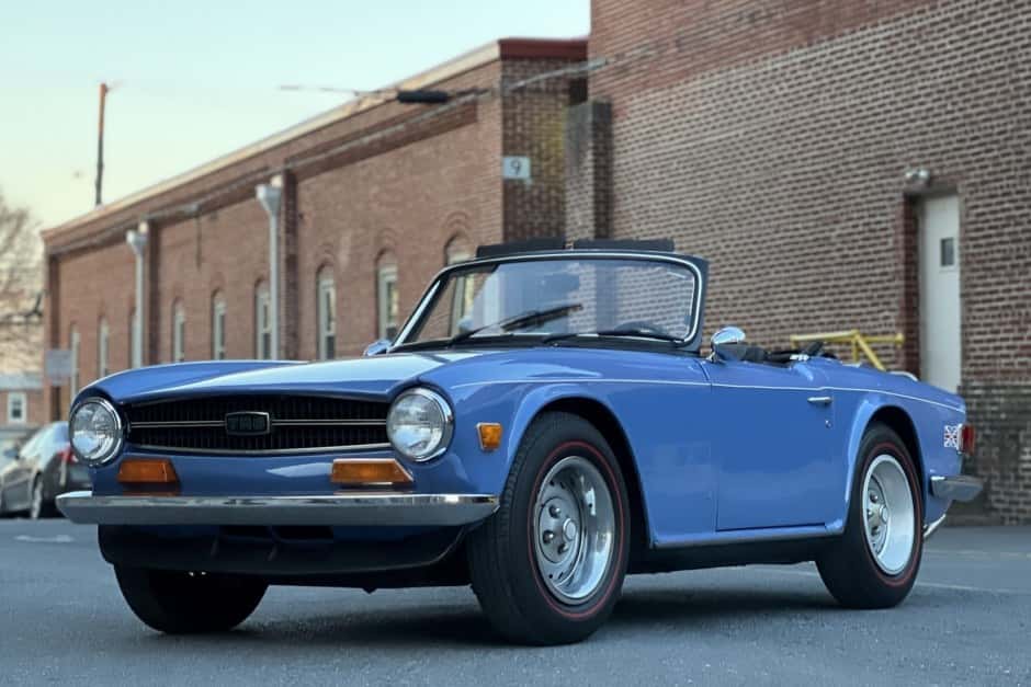1973 Triumph TR6 sold for $14,250