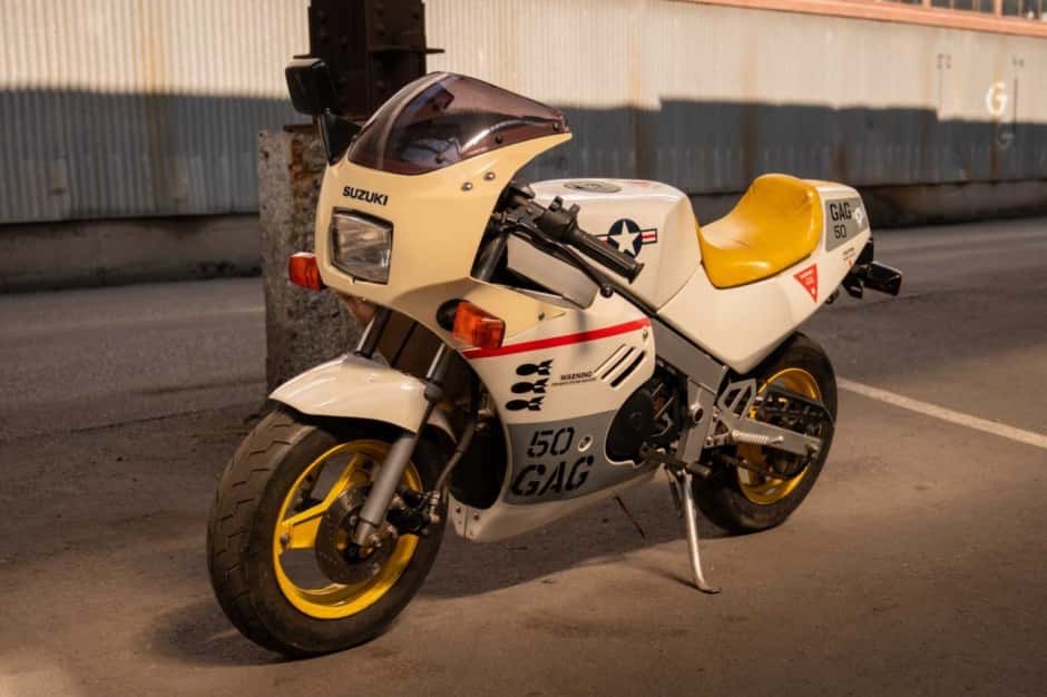 1986 Suzuki Motorcycles sold for $3,100