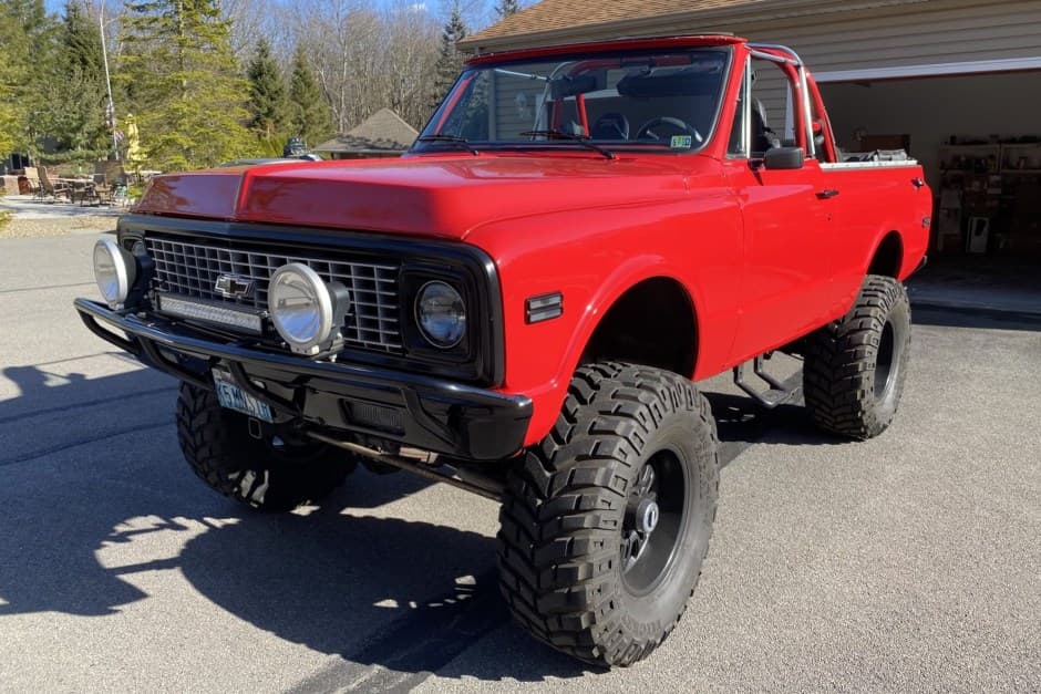 1972 Chevrolet K5 Blazer 1969-1972 sold for $40,500