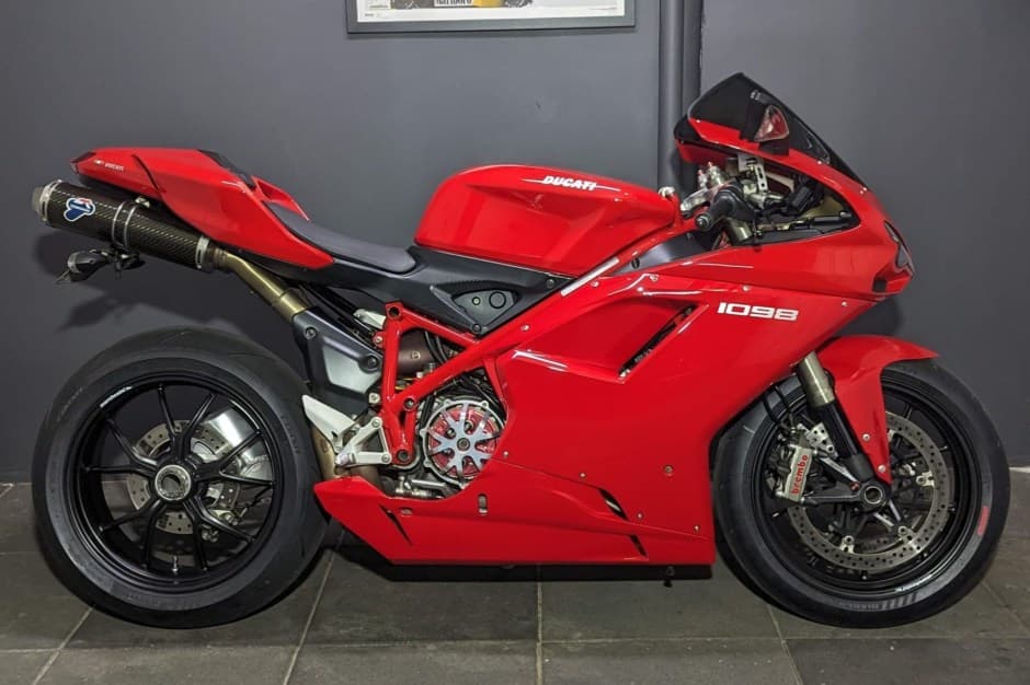 2008 Ducati 1098 sold for $9,199