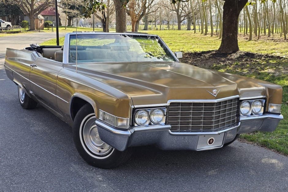1969 Cadillac DeVille sold for $14,500