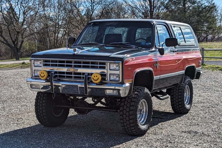 1981 Chevrolet K5 Blazer 1973-1991 sold for $31,500