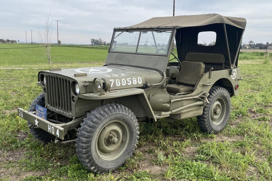 1945 Willys MB sold for $18,000