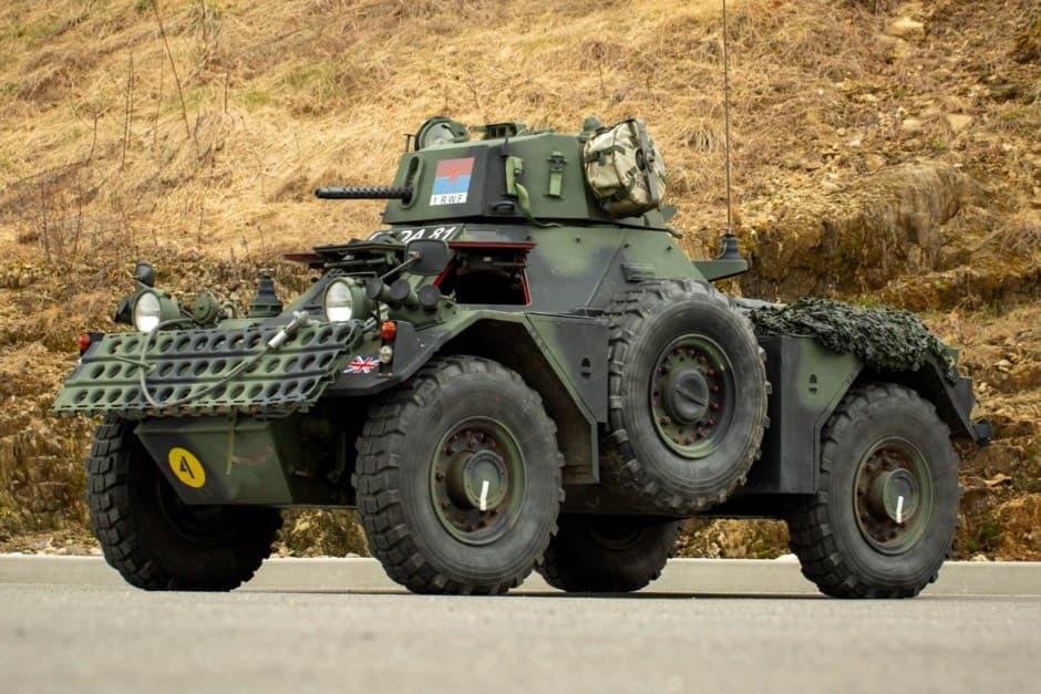 1961 Daimler Ferret sold for $50,500