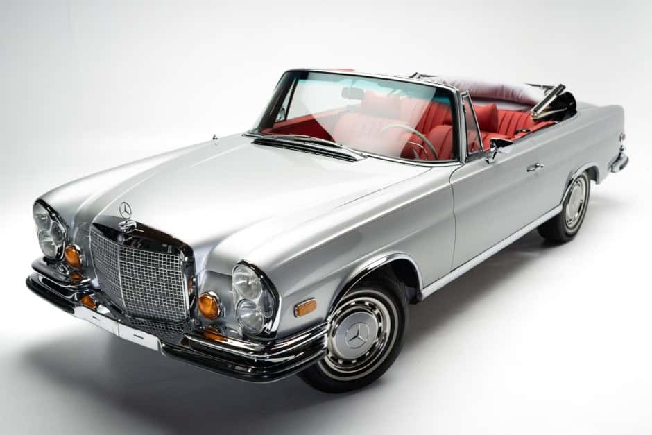 1970 Mercedes-Benz W111 Coupe & Cabriolet sold for $236,000