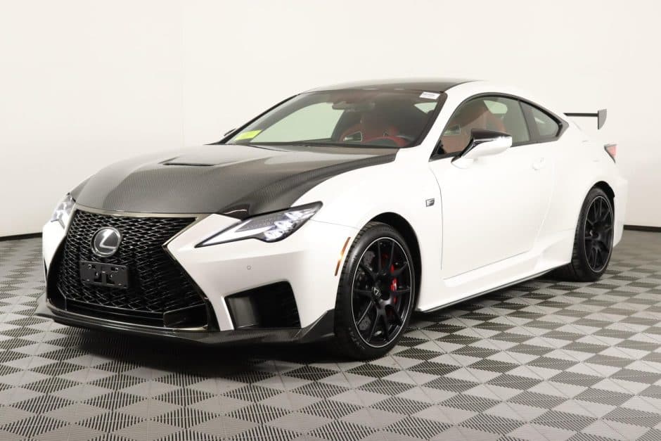 2021 Lexus RC sold for $60,500