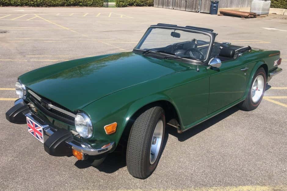 1976 Triumph TR6 sold for $38,555