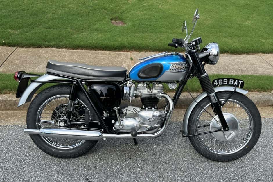1965 Triumph Bonneville T120 sold for $9,600