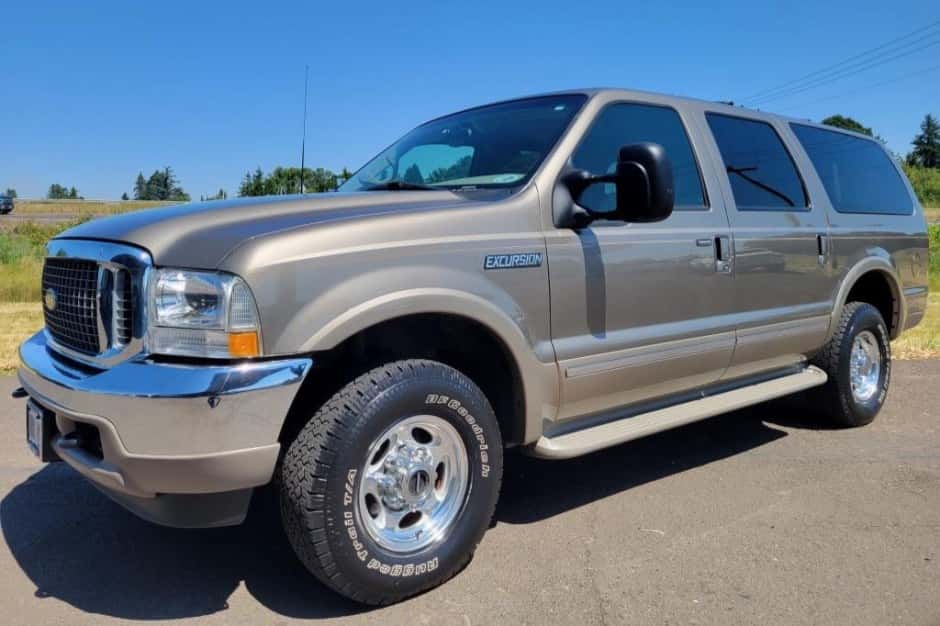 2002 Ford Excursion sold for $65,000