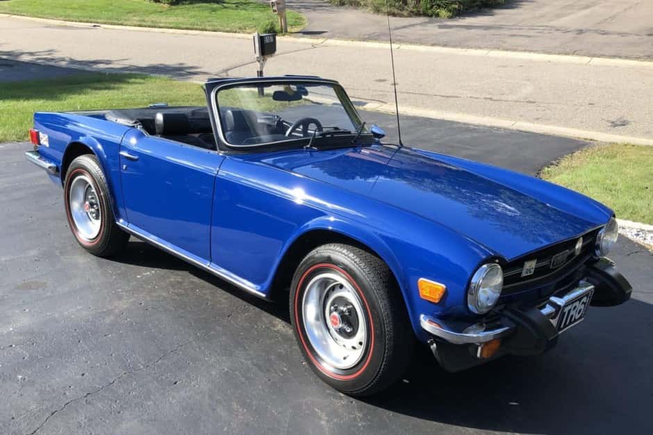 1976 Triumph TR6 sold for $15,000