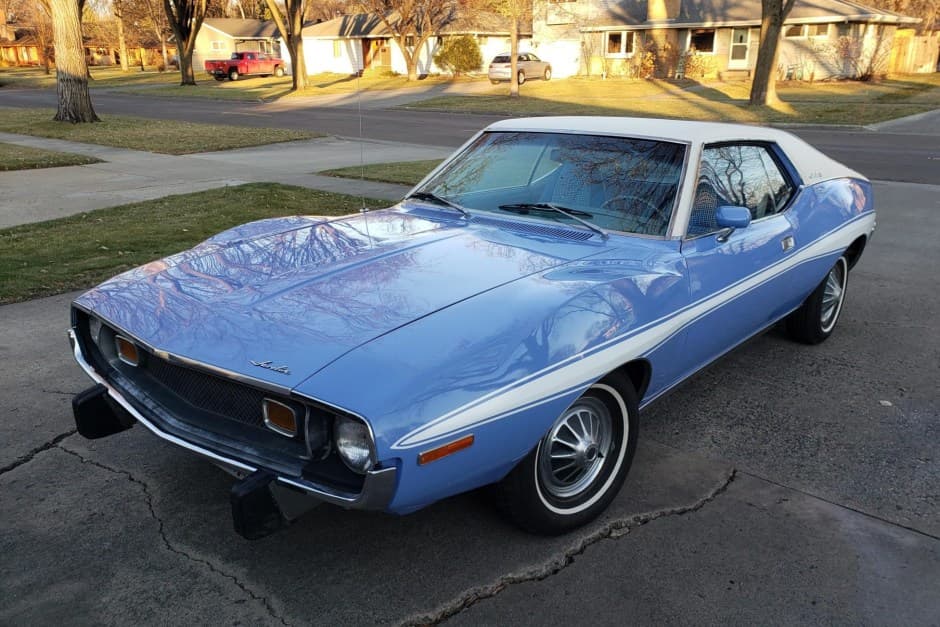 1974 AMC Javelin sold for $8,500