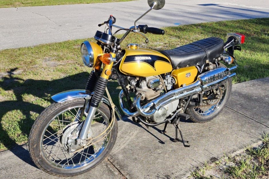 1971 Honda CB350 & CL350 sold for $3,400