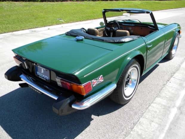 1976 Triumph TR6 sold for $10,050