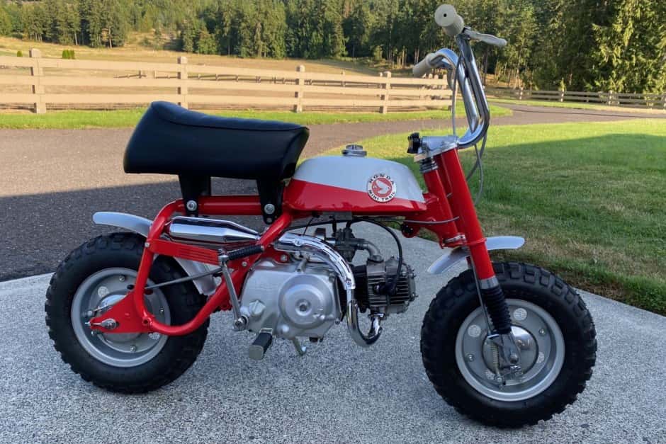 1968 Honda Z50 sold for $5,200